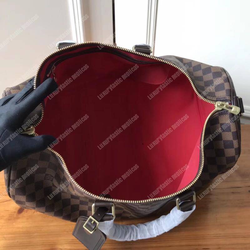 LV Keepall Bandouliere 45 Monogram Damier Ebene