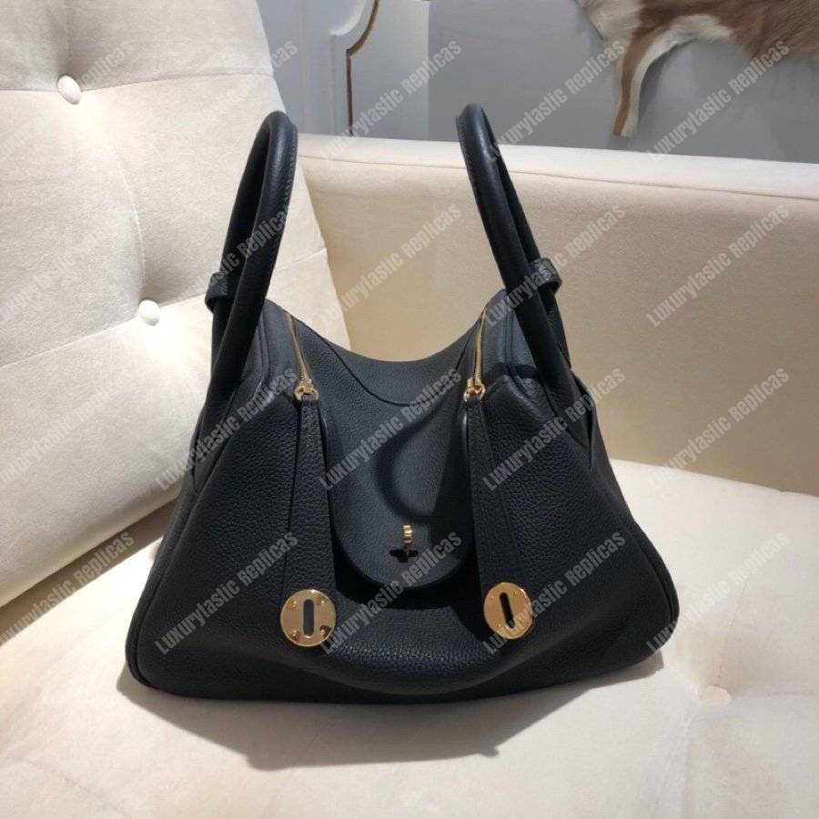 H**mes lindy 30 bag clemence black