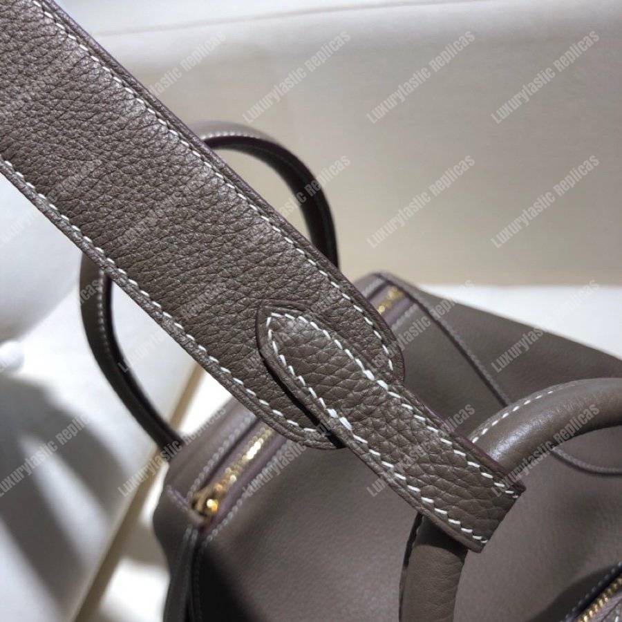 H**mes lindy 26 bag clemence etain