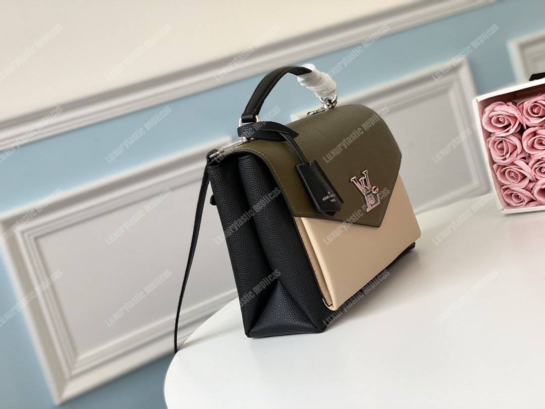 LV MyLockMe Laurier Toffee Latte Black