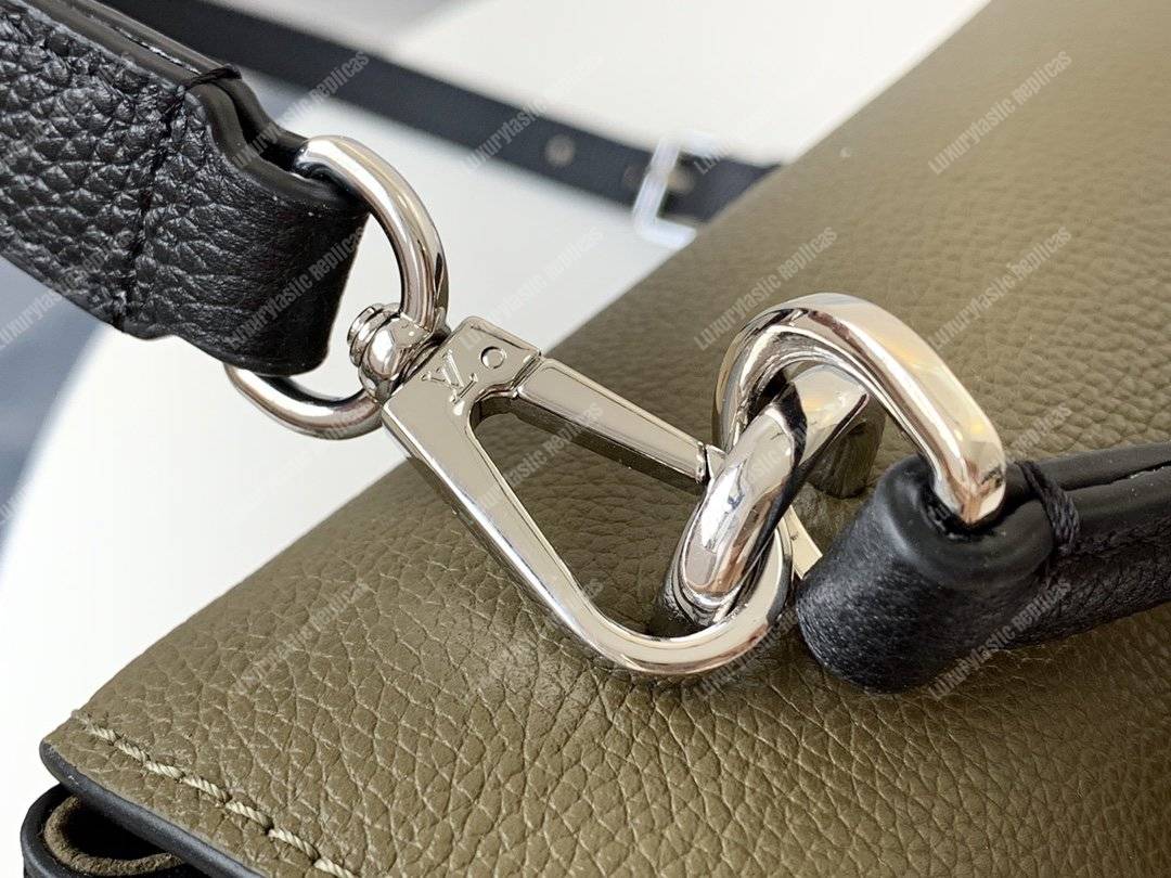 LV MyLockMe Laurier Toffee Latte Black