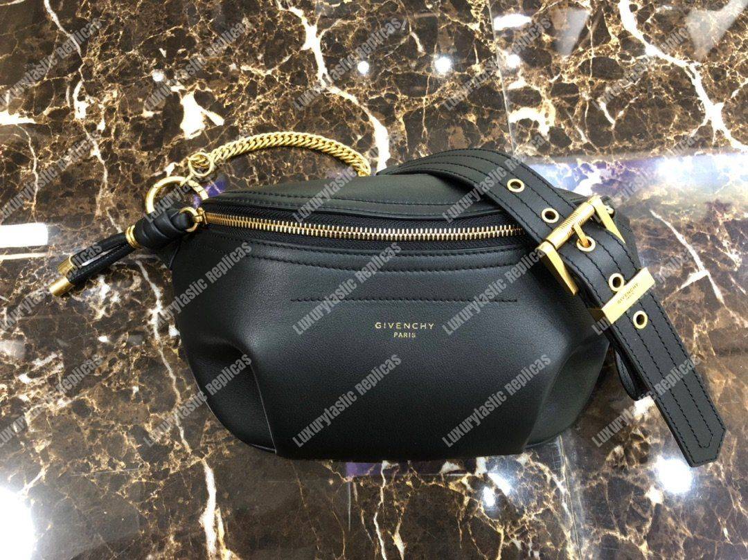Givenchy ID Bum Bag In Leather Black