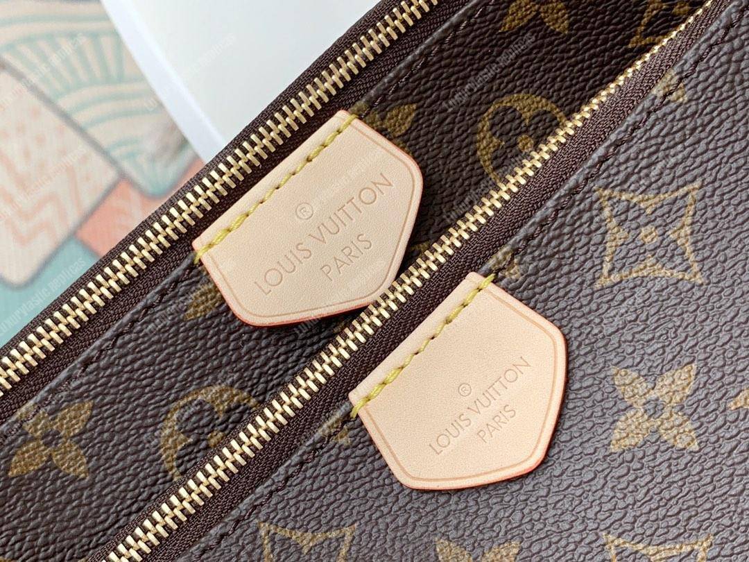 LV Multi Pochette Accessoires Digital Exclusive Prelaunch Monogram Blue