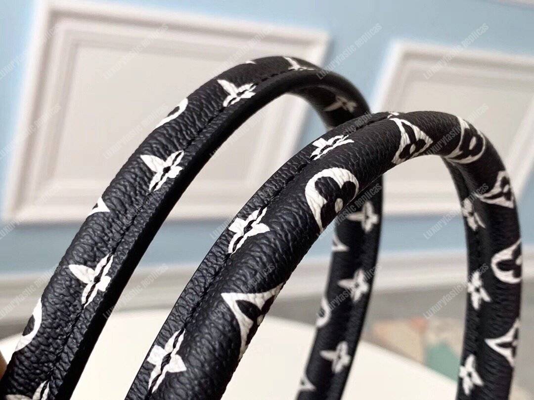 LV Onthego Monogram Black/Brown GM