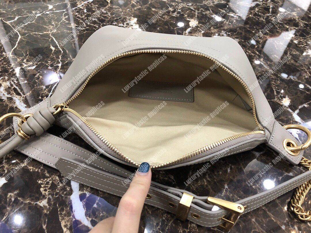 Givenchy ID Bum Bag In Leather Grey