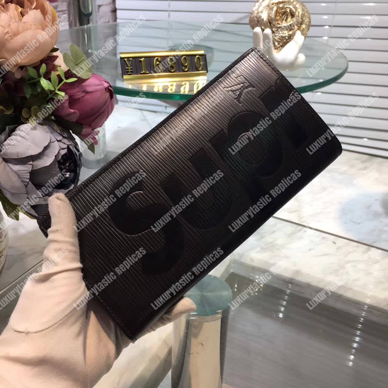 l**is V*t*n x sup*e brazza wallet epi black