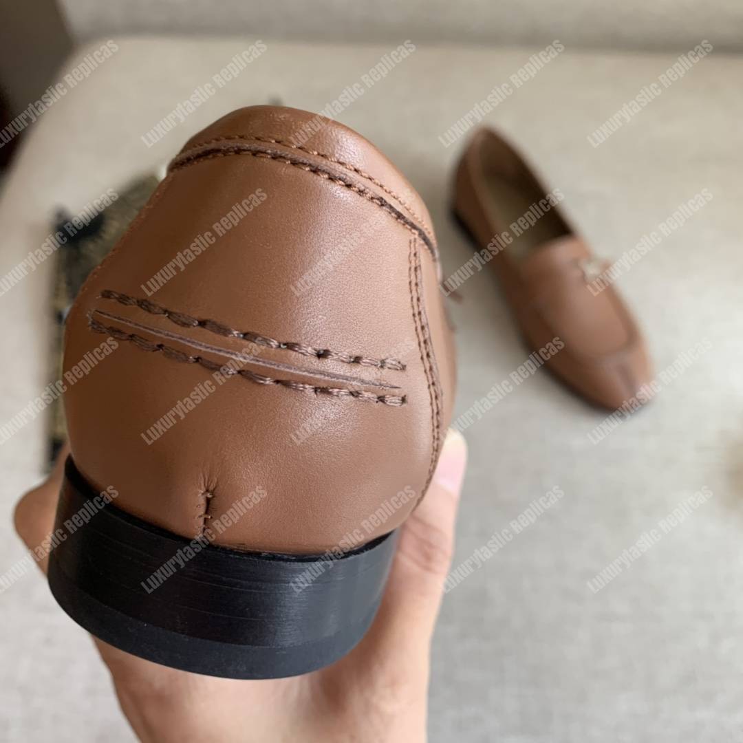 H**mes h buckle loafer baige