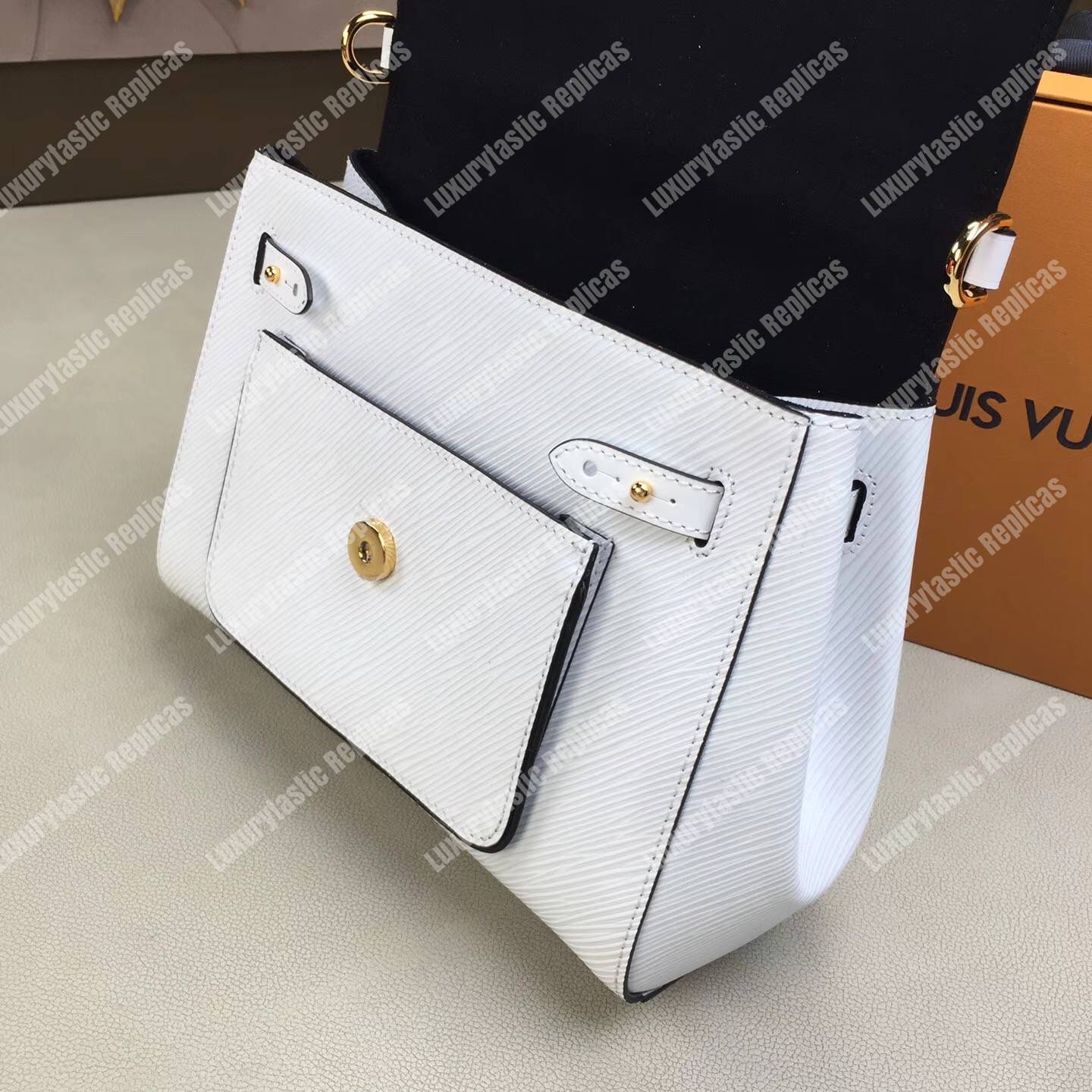 LV Boccador Bag White
