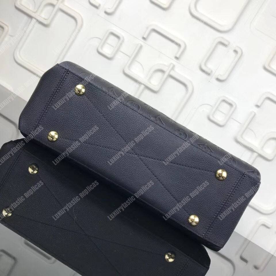 LV Surene MM Monogram Empreinte Leather Noir