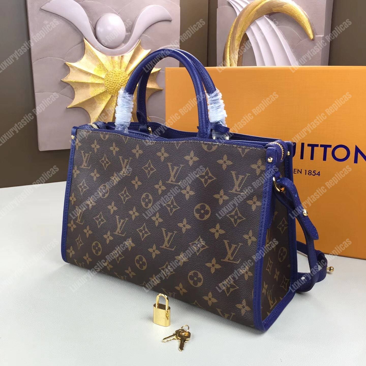 LV Popincourt PM Monogram Marine