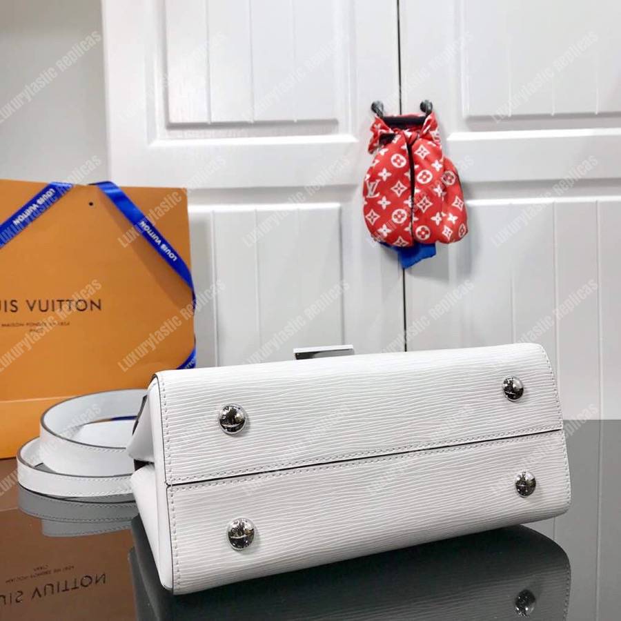 LV Grenelle PM Epi Leather Blanc Optique White