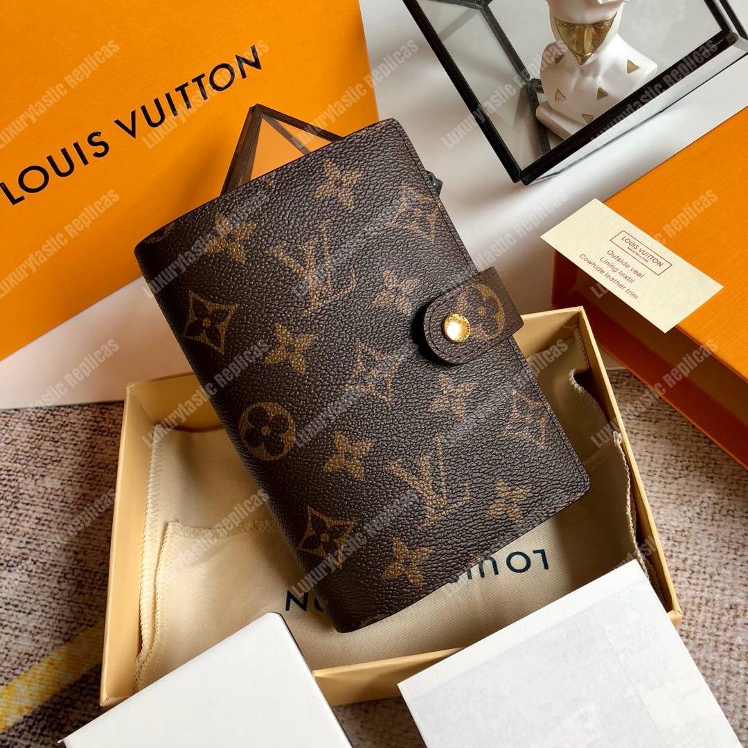 LV Small Ring Agenda Cover Monogram