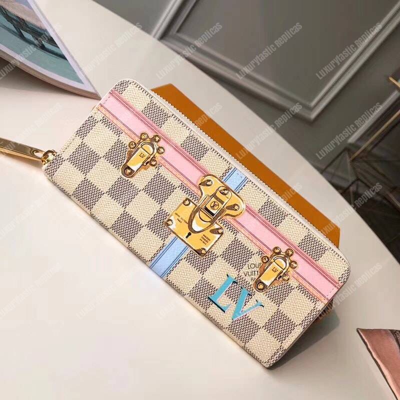 LV Zippy Wallet Damier Azur Spring-Summer 2018