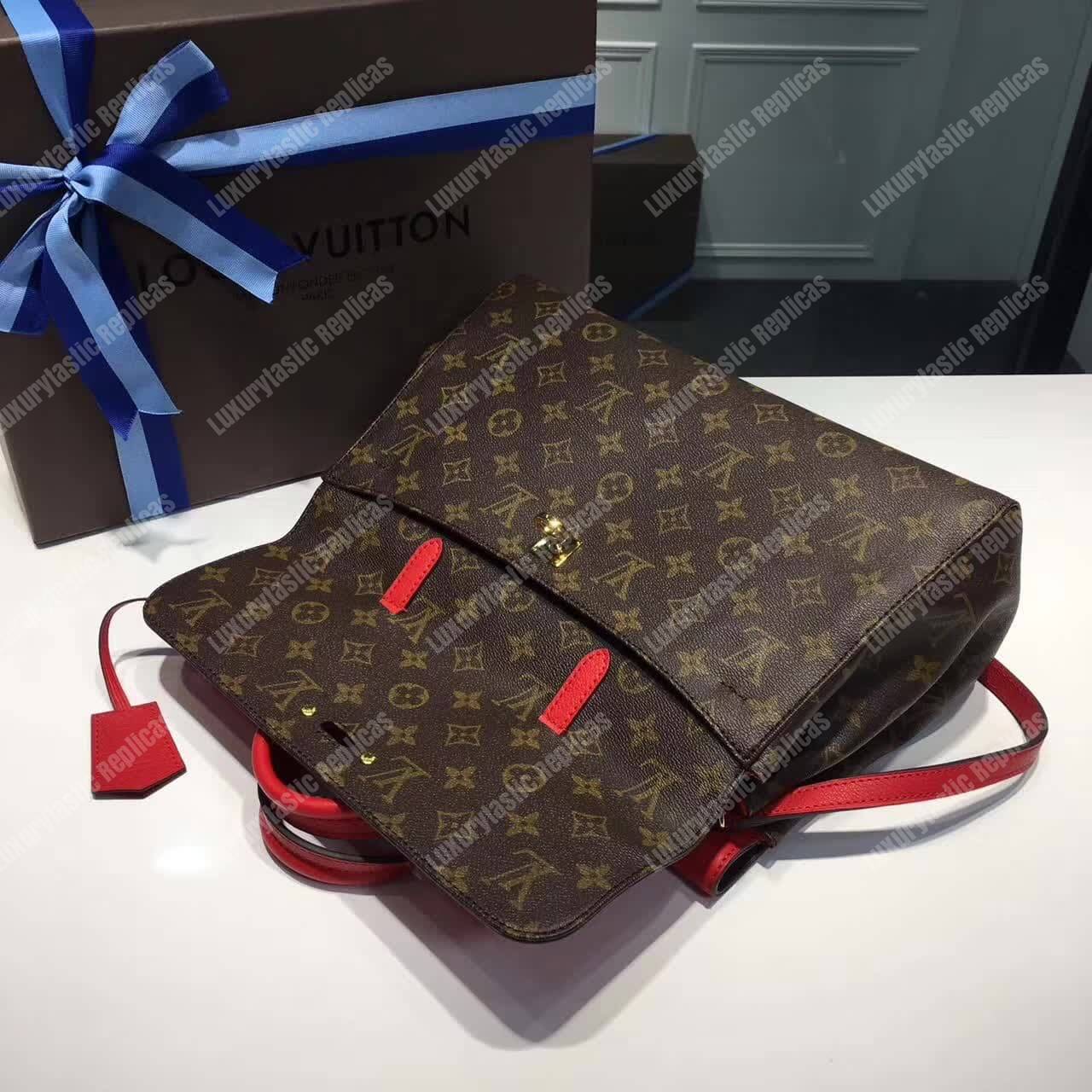LV Venus Bag Monogram Canvas Red