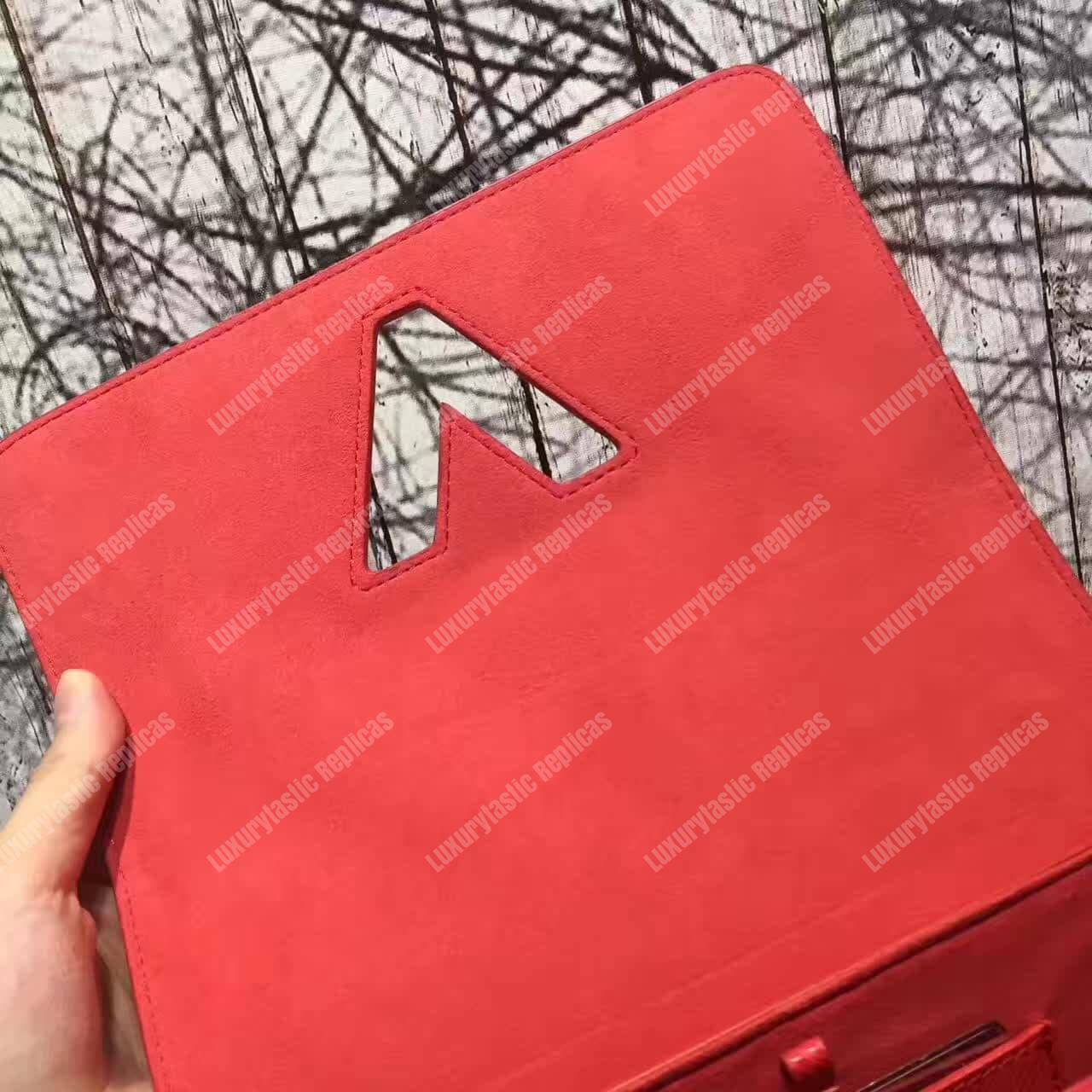 LV Twist MM Epi Leather Red