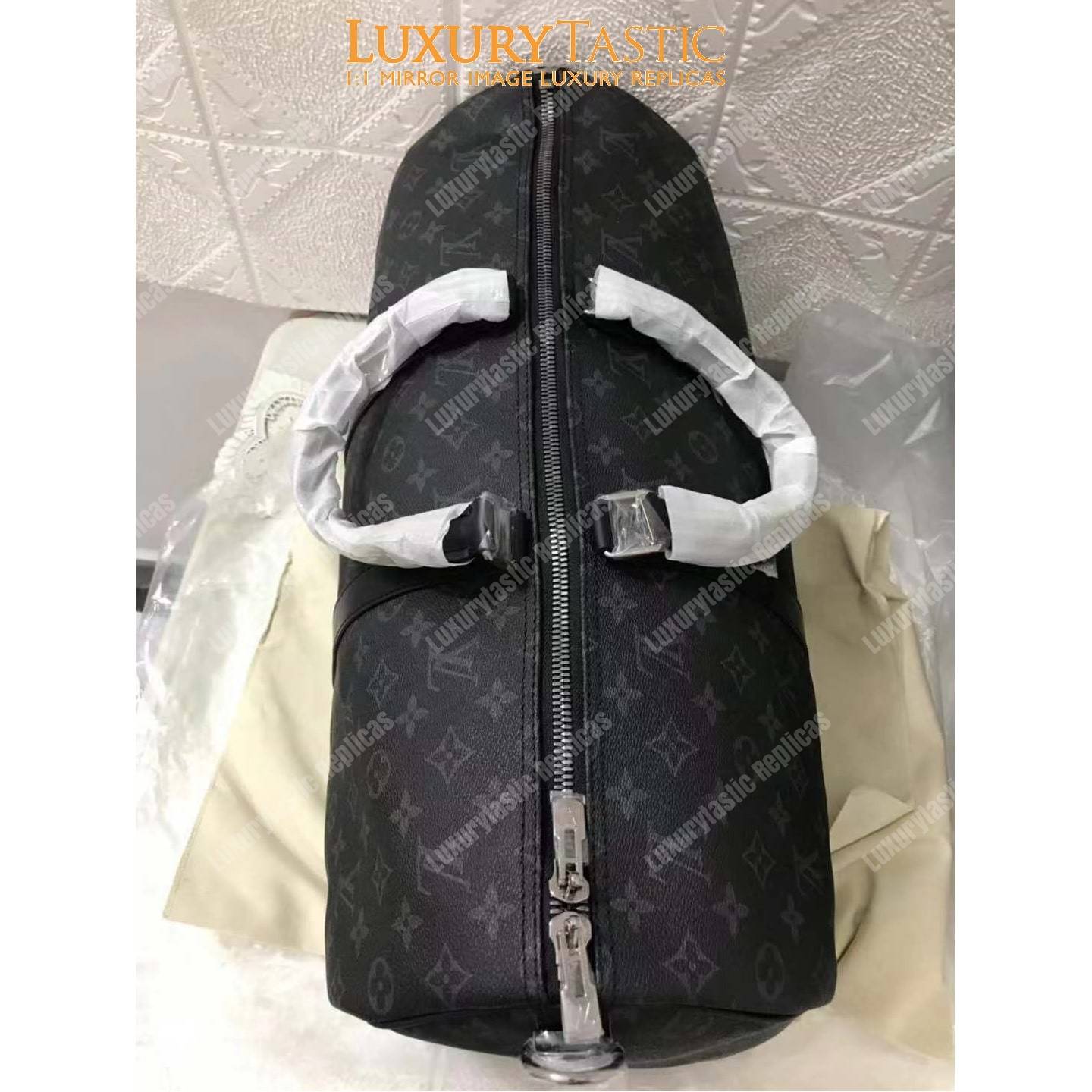 LV Keepall Bandouliere 55 Monogram Eclipse