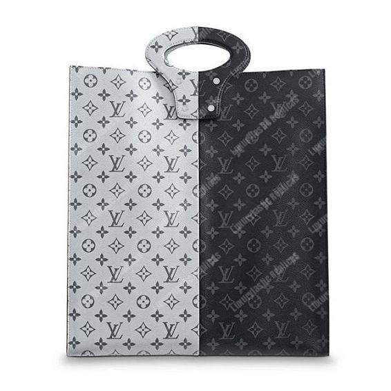 LV Tote Monogram Eclipse Canvas Spring-Summer 2018