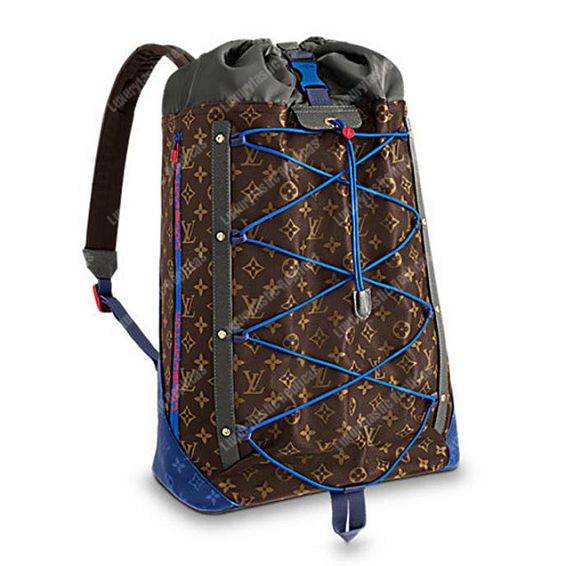LV Backpack 2 Monogram Canvas Brown