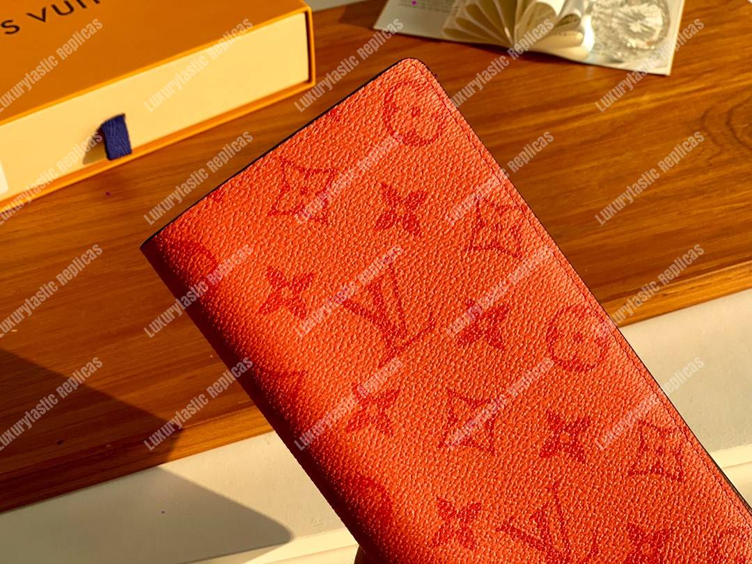 LV Brazza Wallet Orange