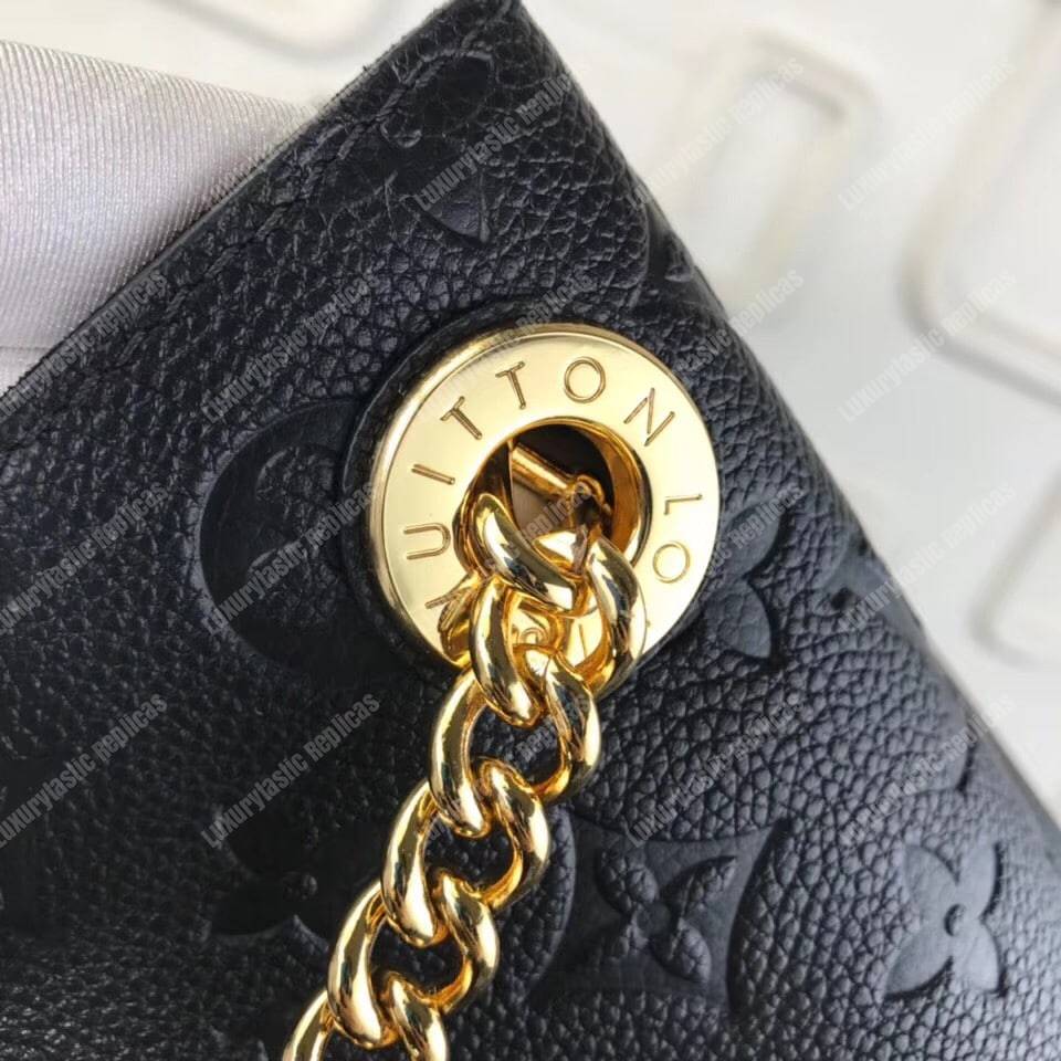 LV Surene MM Monogram Empreinte Leather Noir