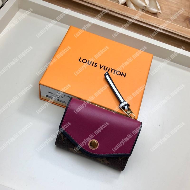 LV Tuileries Compact Wallet Monogram Bordeaux