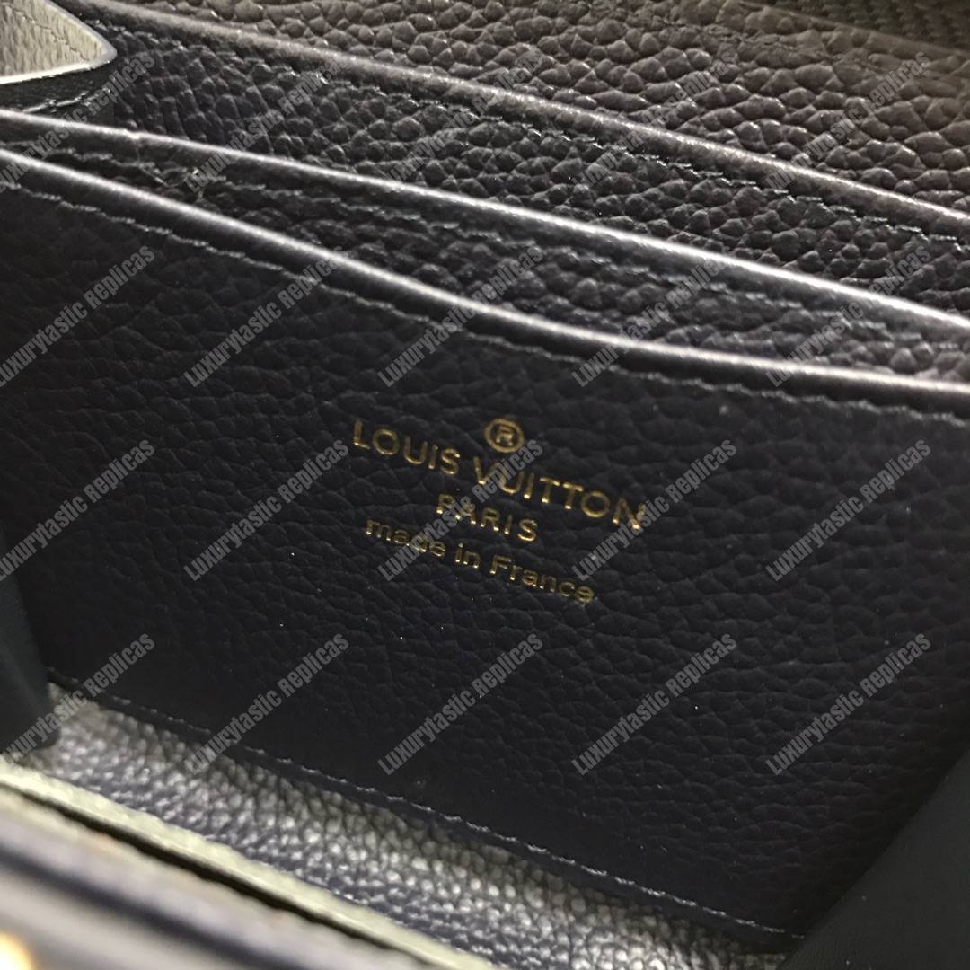 LV Zippy Coin Purse Monogram Empreinte Leather Marine Rouge