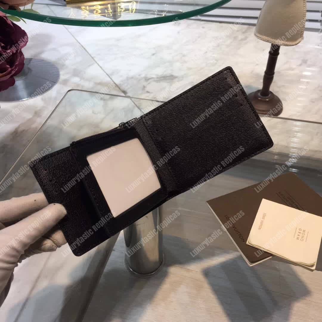 LV Wallet Damier Graphite Canvas