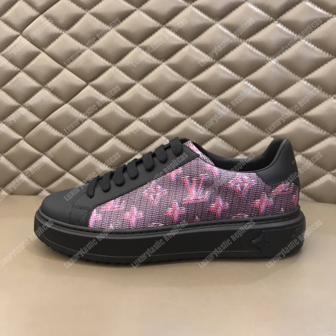 LV Match-up Sneaker Monogram Pop Pink