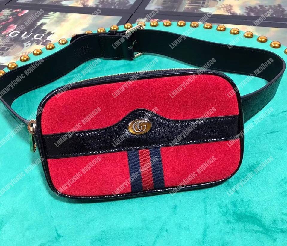 G*u*i ophidia belted iphone case red