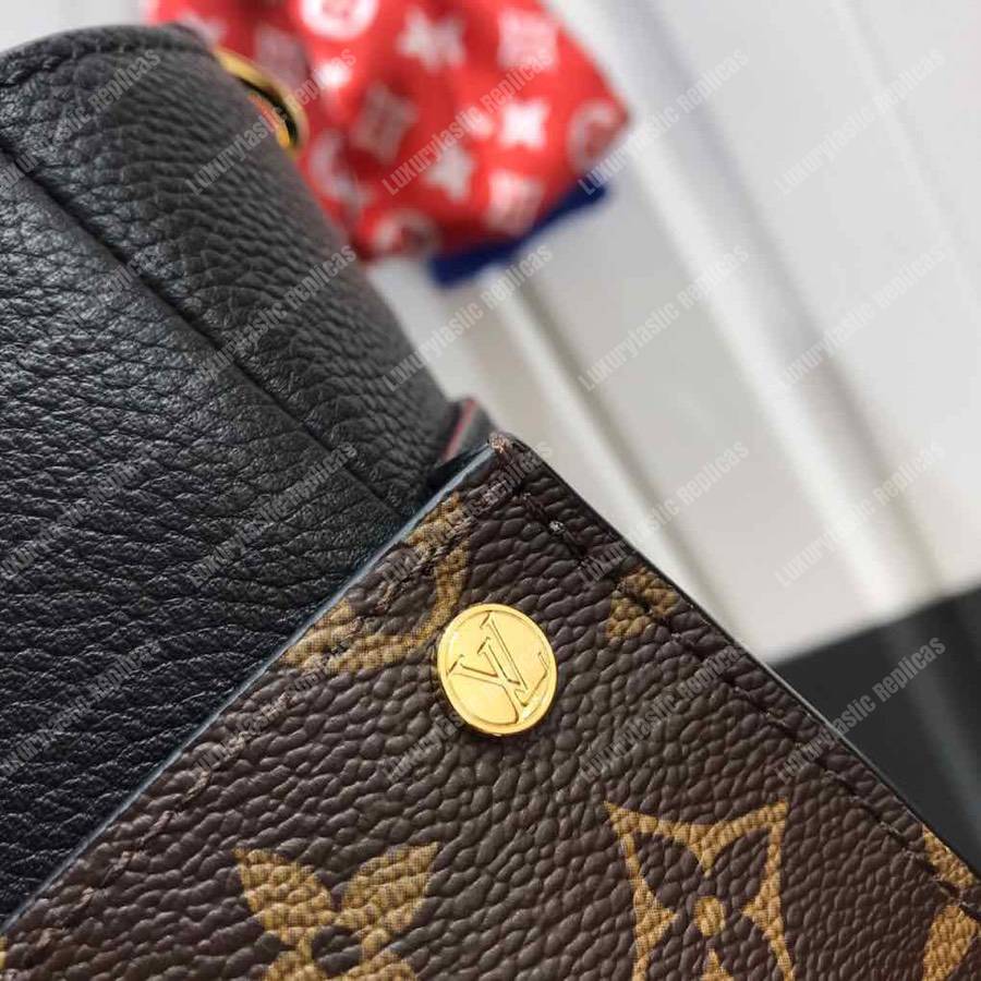 LV On My Side Calf Monogram Canvas Noir