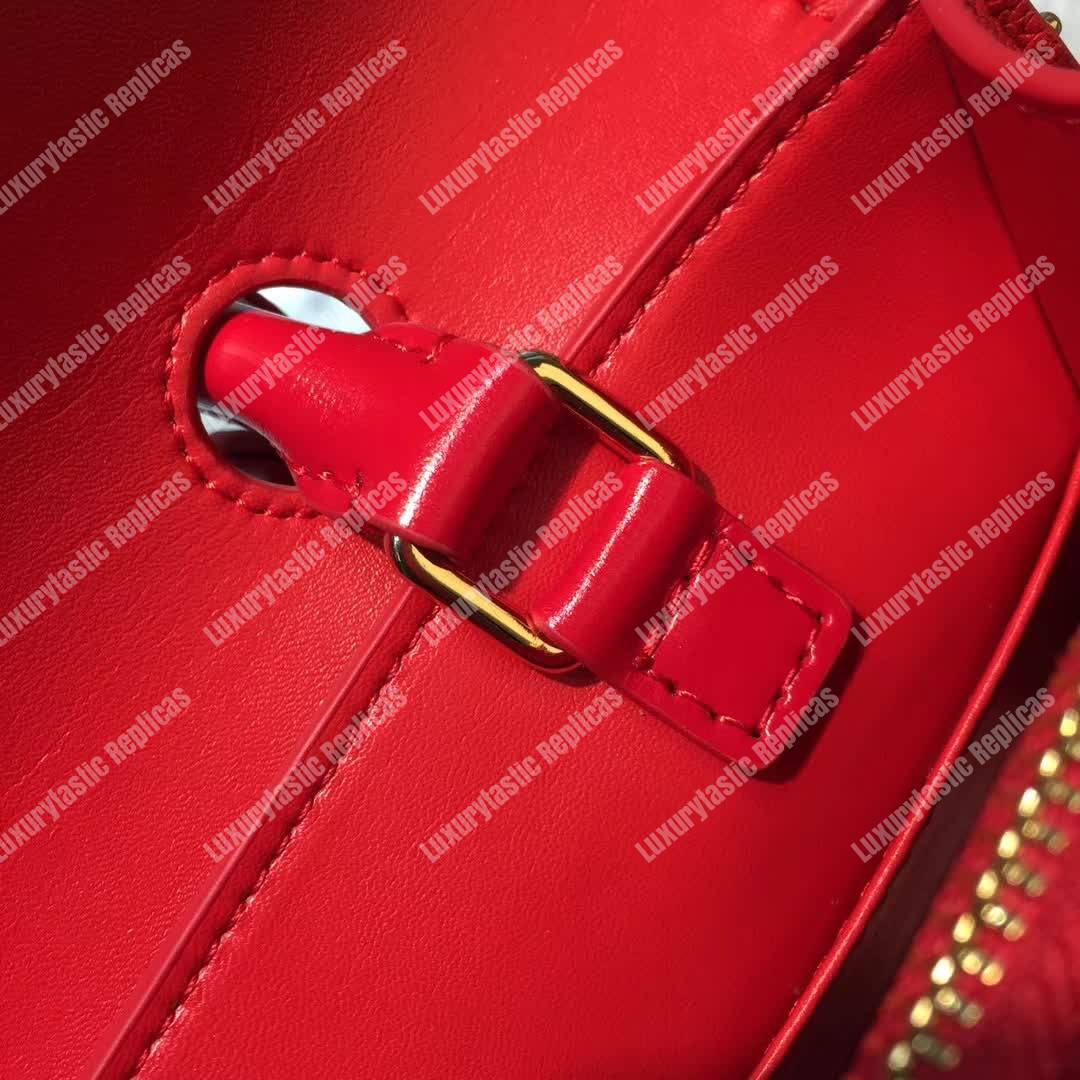 LV City Steamer One Handle Bag Red