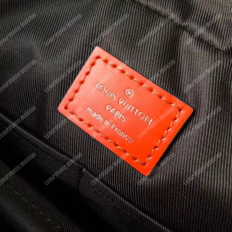 LV Nil Slim Epi Leather Damier Graphite Canvas