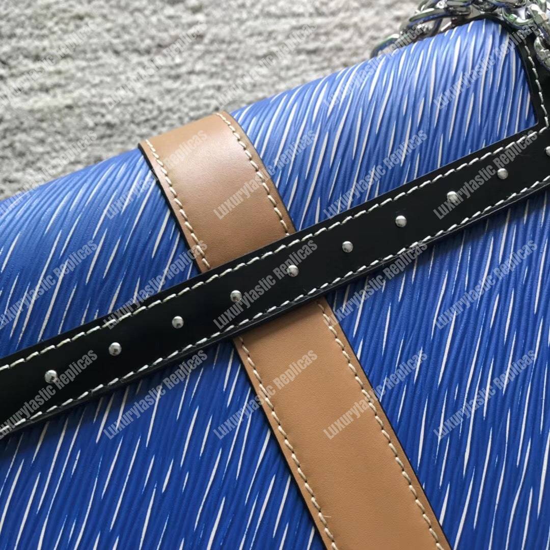 LV Twist MM Epi Leather Denim