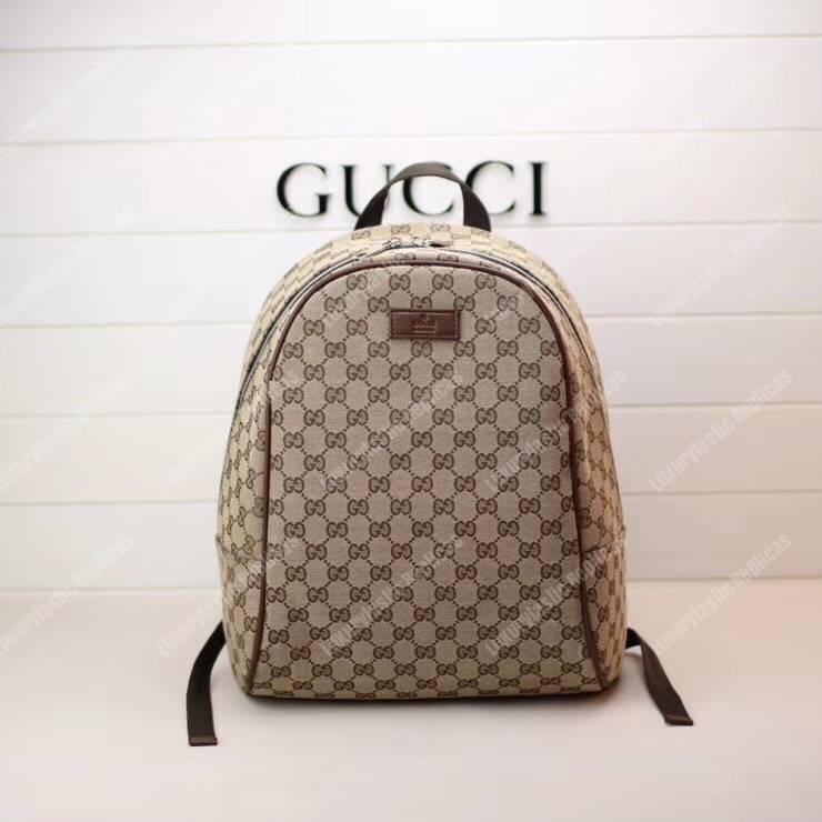 G*u*i gg G*u*issima rucksack travel backpack beige/ebony