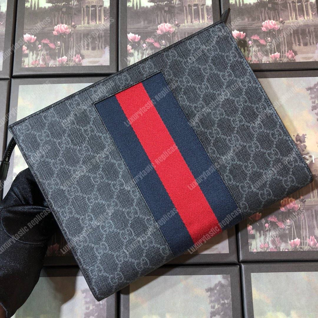 G*u*i gg black pouch gg sup*e