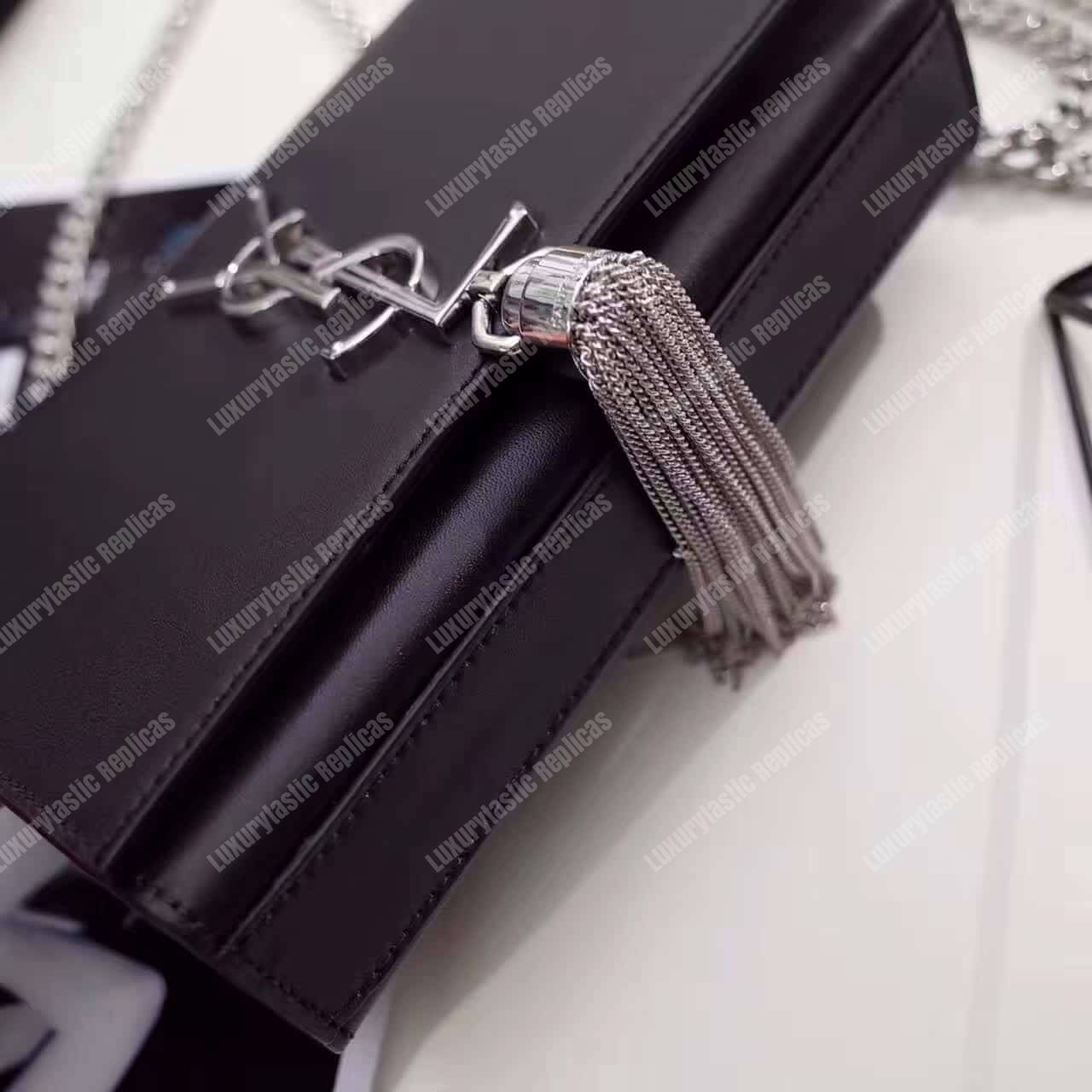 Saint Laurent Classic Small Kate Tassel Chain Black