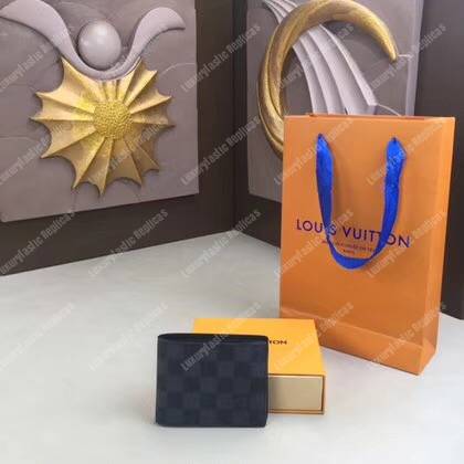 LV Slender ID Wallet Damier Graphite Canvas