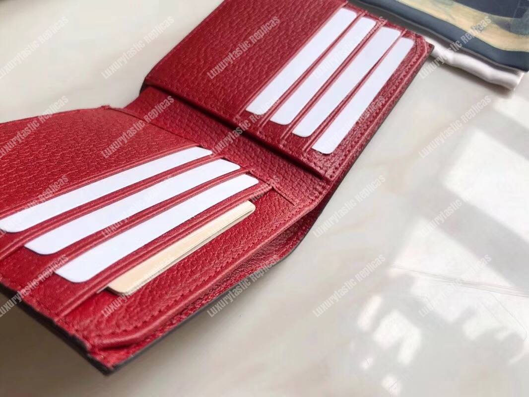 G*u*i neo vintage gg sup*e wallet red