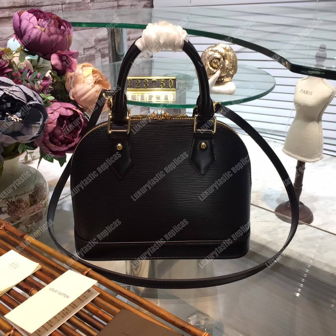 LV Alma BB Epi Leather