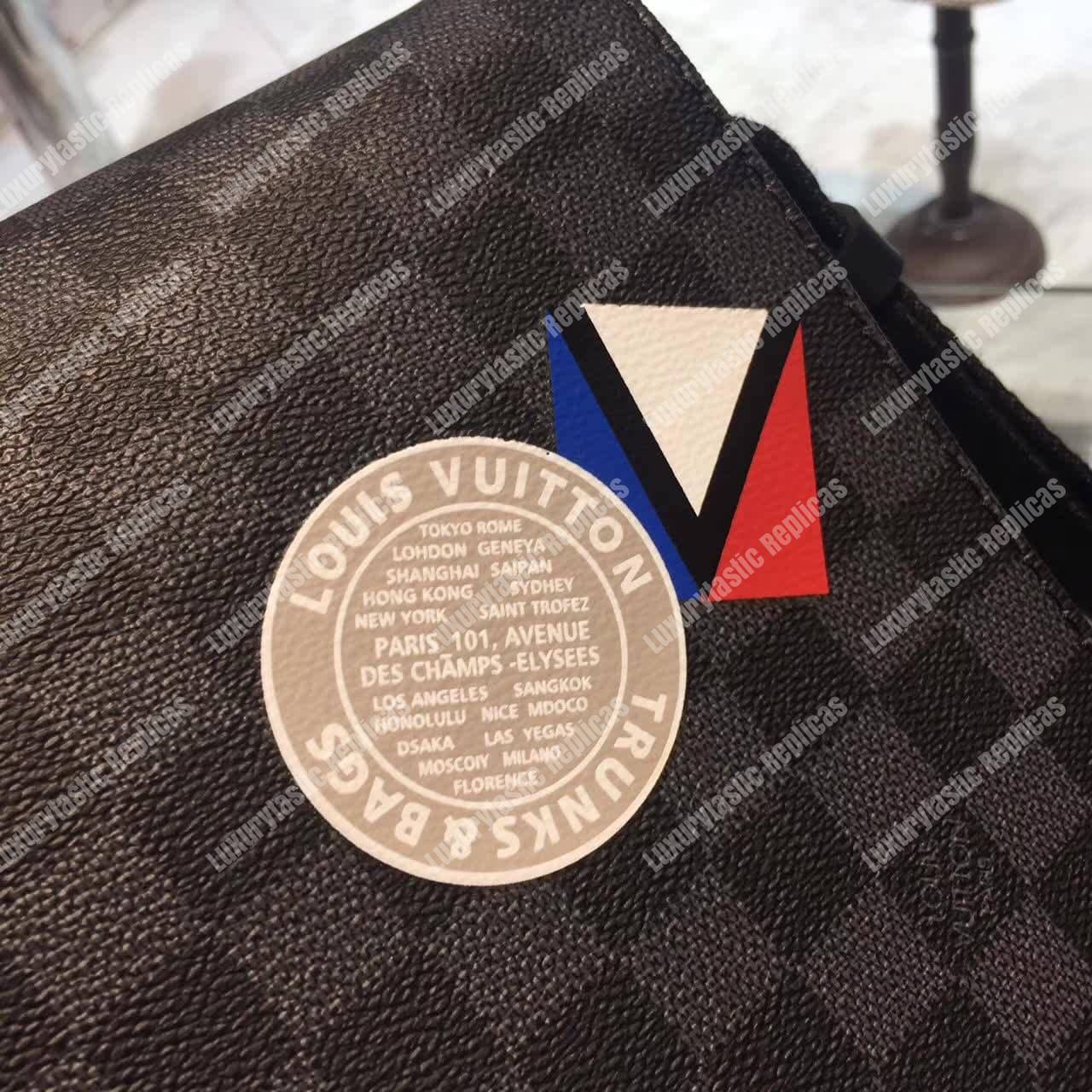 LV District PM Bag Damier Cobalt Canvas Spring Summer 2017