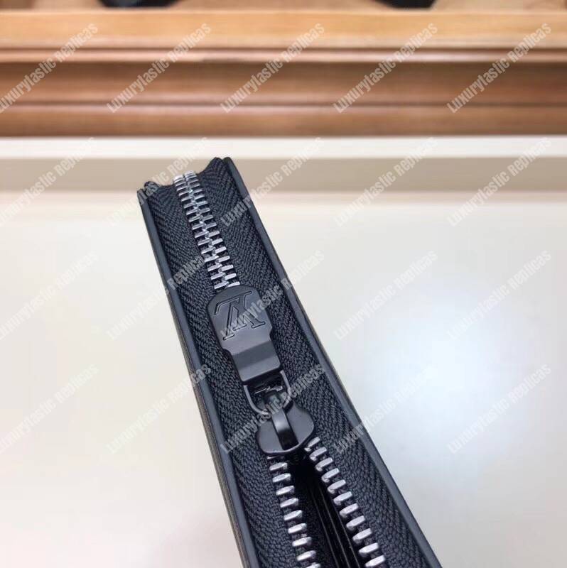 LV Zippy Wallet Dark Infinity Leather