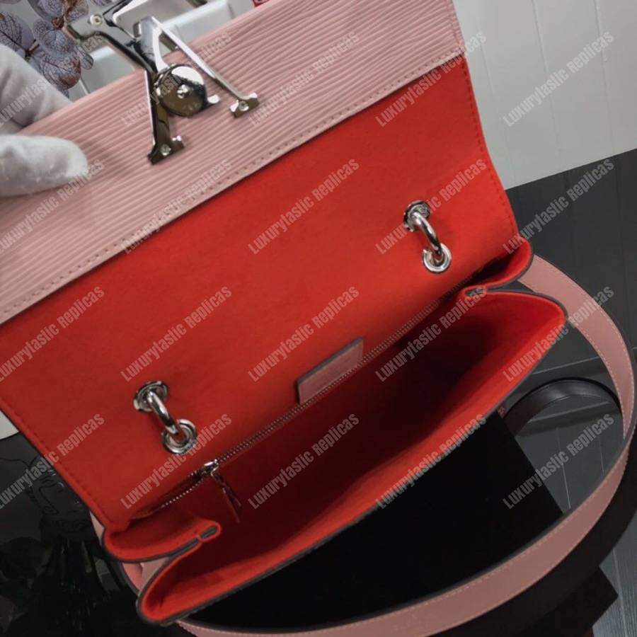 LV Grenelle PM Epi Leather Rose Ballerine