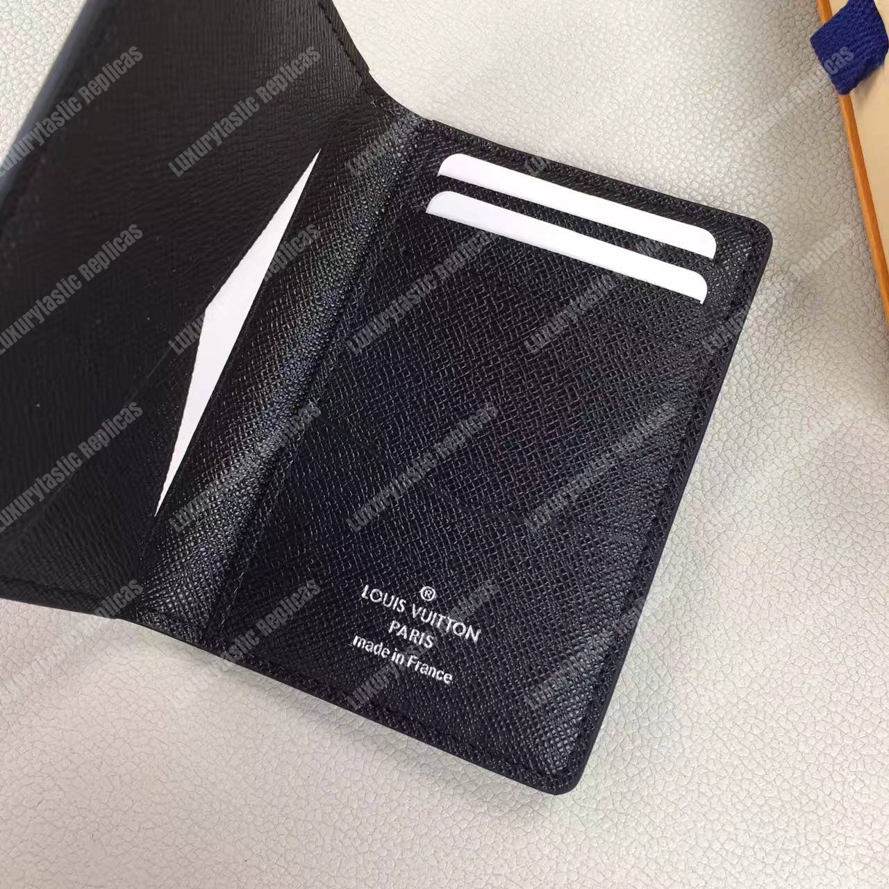 LV Pocket Organizer Damier Graphite Canvas