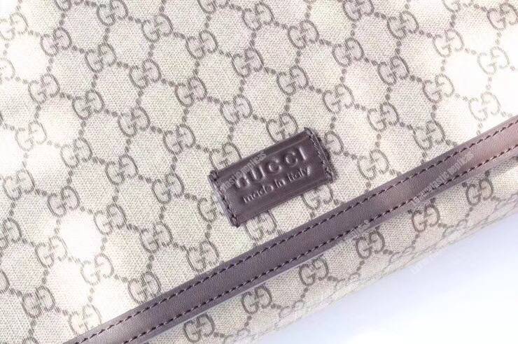 G*u*i gg sup*e flap messenger beige/ebony