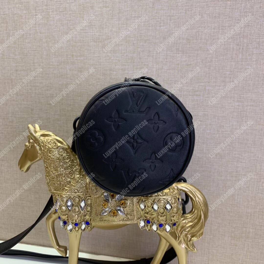 LV Chalk Nano Bag G65 Monogram Black