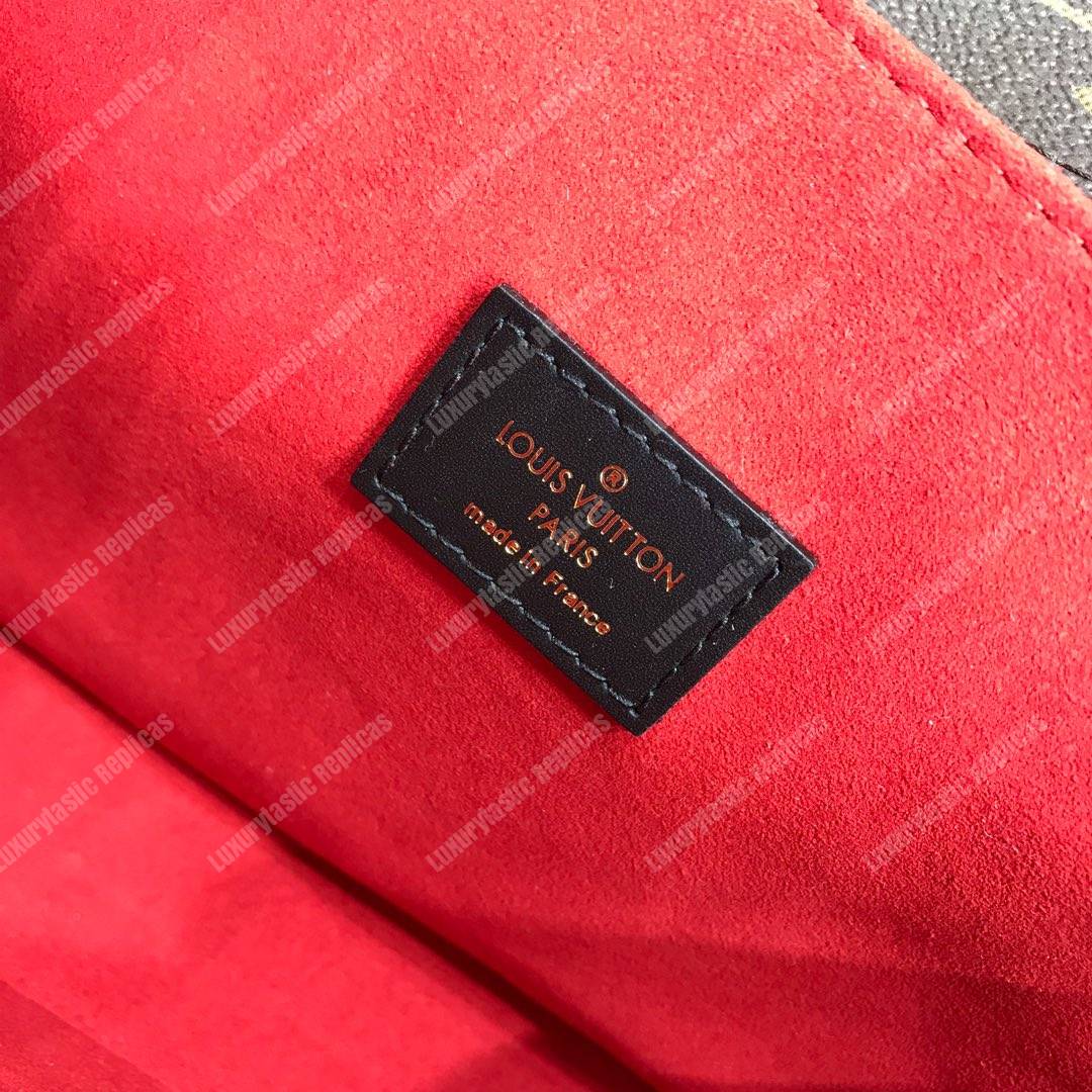 LV Pochette Métis Monogram Canvas Coquelicot Red