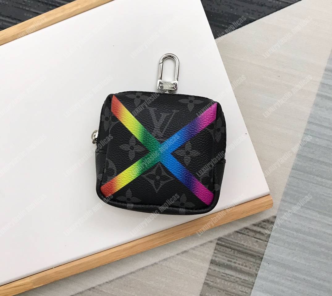 LV Box Pouch Bag Charm