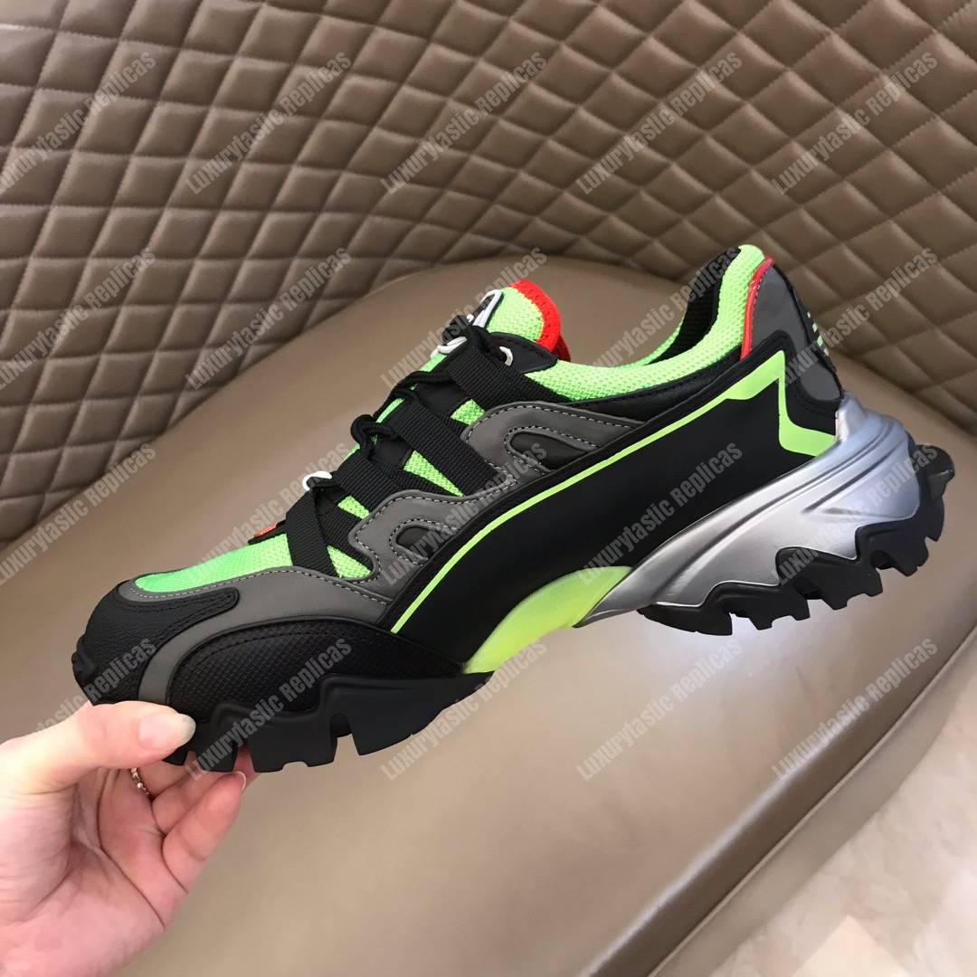 Valentino Climbers Sneaker Black/Green