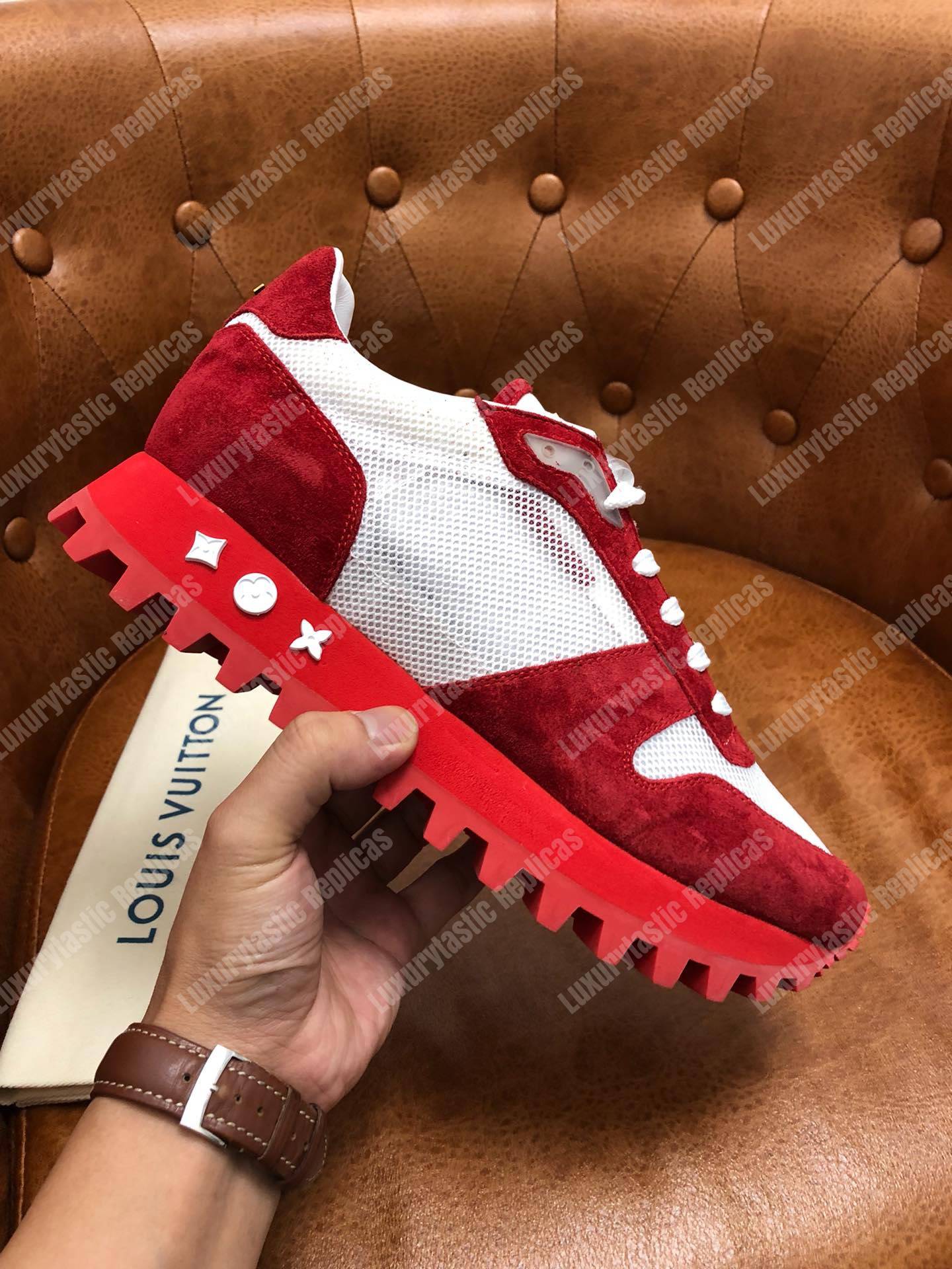 LV Runner Sneaker Red