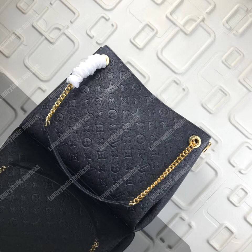 LV Surene MM Monogram Empreinte Leather Noir